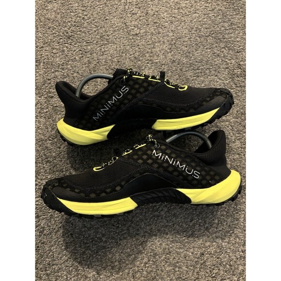 New Balance NB minimus Trail LY1 MTM10LY1 Size 10.5D BLACK YELLOW Trail Running - Picture 5 of 8
